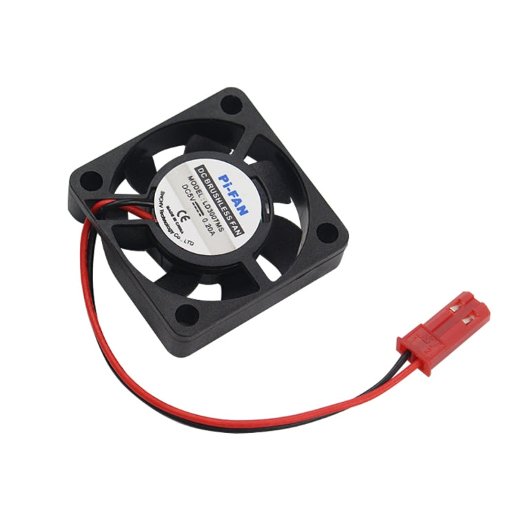 DC 5V 0.2A Mini Computer Cooling Fan with Screws Replacement for Raspberry Pi 3B / 2B / B+, Size: 30x30x8mm