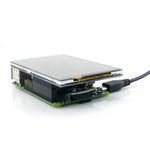 Display touchscreen LCD TFT 3,5" con penna per Raspberry Pi