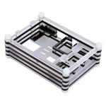 Custodia acrilico 9 strati per Raspberry Pi 3