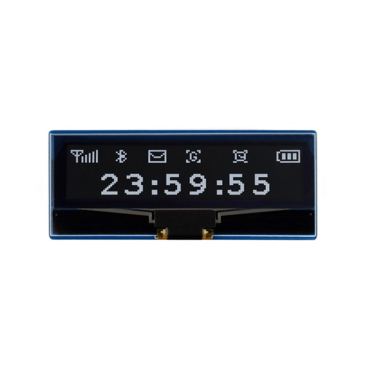 WAVESHARE 2.23 inch OLED Display Module 128 x 32 Pixels for Raspberry Pi Pico, SPI/I2C, 19750