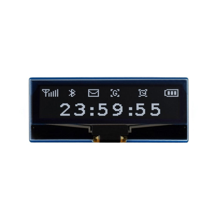 Modulo display OLED da 2,23 pollici WAVESHARE 128 x 32 pixel per Raspberry Pi Pico, SPI/I2C, 19750