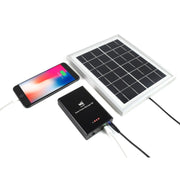 Waveshare Solar Power Manager, Built-in 10000mAh Li-Po Battery, Support 6V~24V Solar Panels, 19799