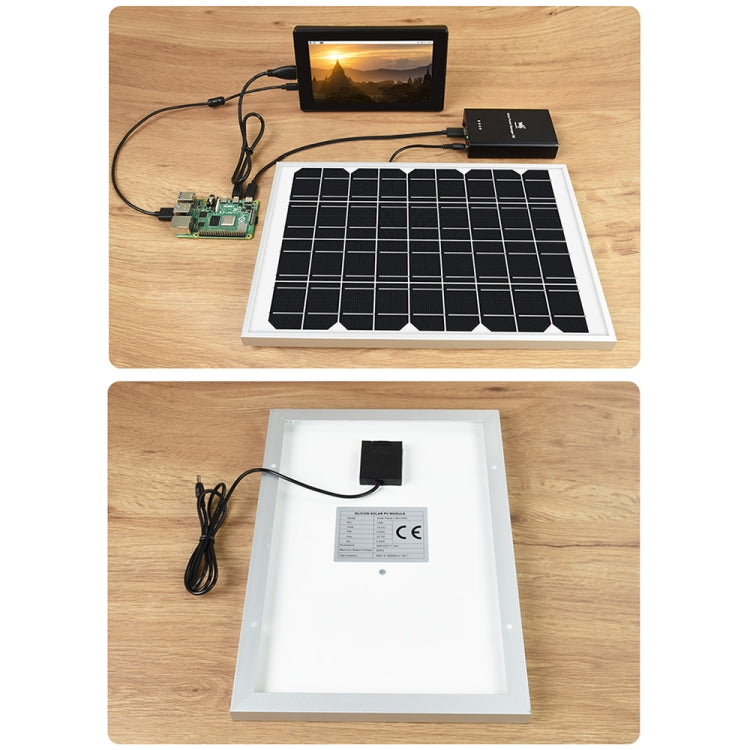 Waveshare High Conversion Efficiency Solar Panel 18V 10W, 19598