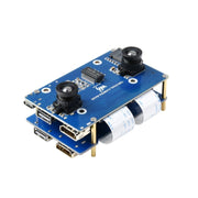 Waveshare Binocular Camera Base Board with Interface Expander for Raspberry Pi 4 Compute Module