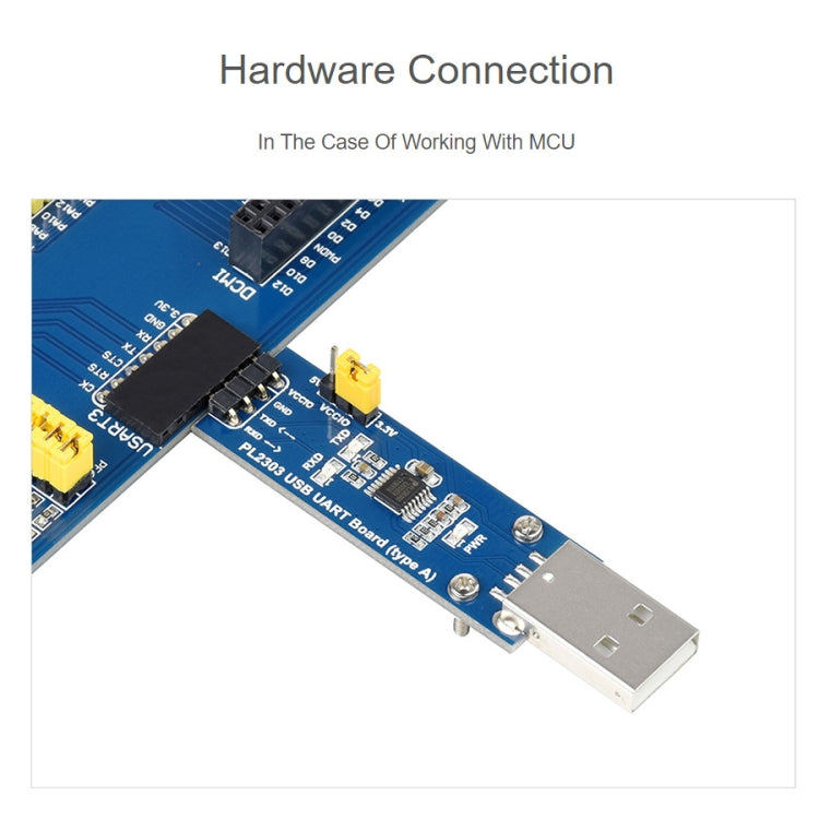 Waveshare PL2303 USB to UART (TTL) Communication Module V2