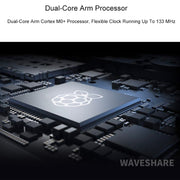 Waveshare RP2040-Plus Pico-like MCU Board based on Raspberry Pi RP2040 MCU, with Pinheader, RP2040-Plus with Pinheader