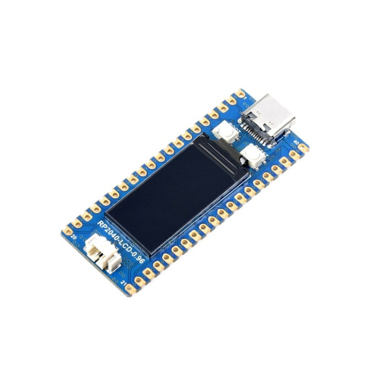 Waveshare RP2040-LCD-0.96 Pico-like MCU Board Based on Raspberry Pi RP2040 MCU, with Pinheader, RP2040-LCD-0.96