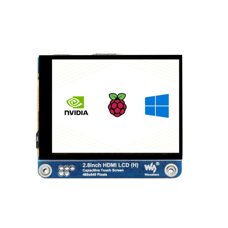 Waveshare 2.8 inch 480x640 HDMI (H) Fully Laminated IPS LCD Display