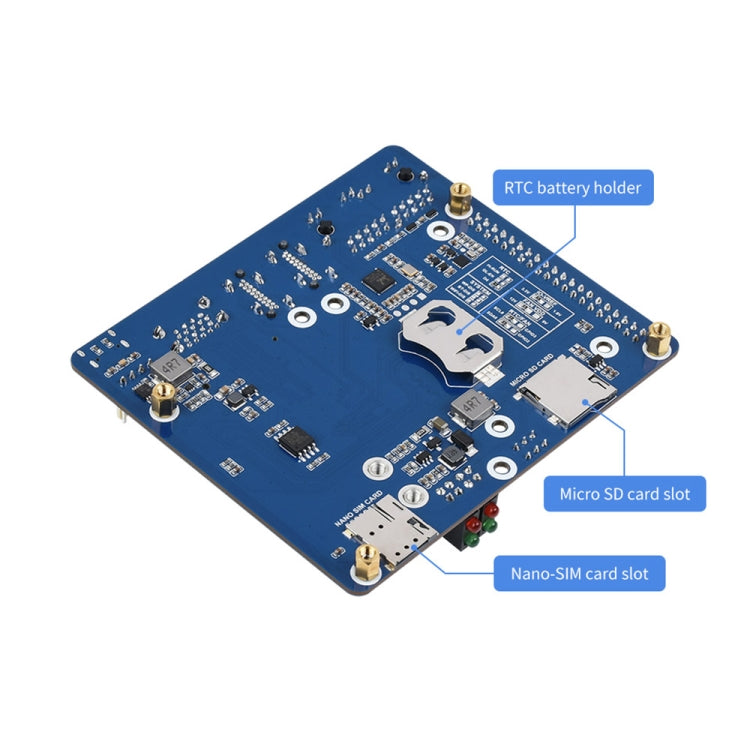 Scheda base Waveshare Dual Gigabit Ethernet 5G/4G per Raspberry Pi CM4