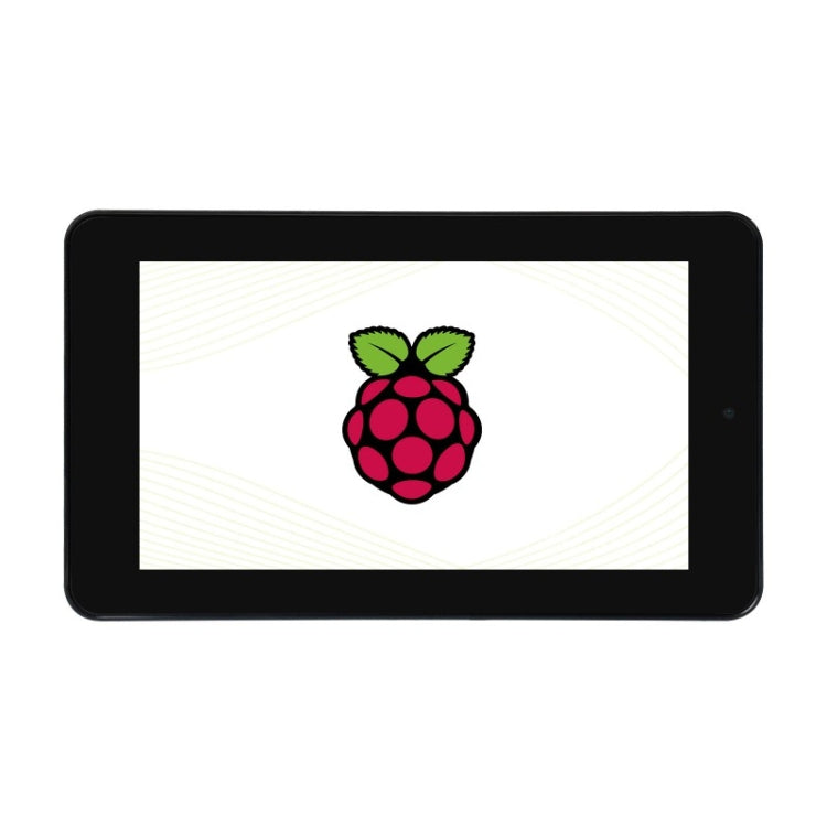 WAVESHARE 7 inch 800 x 480 Capacitive Touch Display with Case & Front Camera for Raspberry Pi, 7 inch with Case & Cam