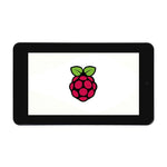 Display touch capacitivo 7" Waveshare 800x480 con custodia e foto