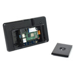 Display touch capacitivo 7" Waveshare 800x480 con custodia e foto