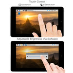 Display touch capacitivo 7" 800x480 con fotocamera per Raspberry