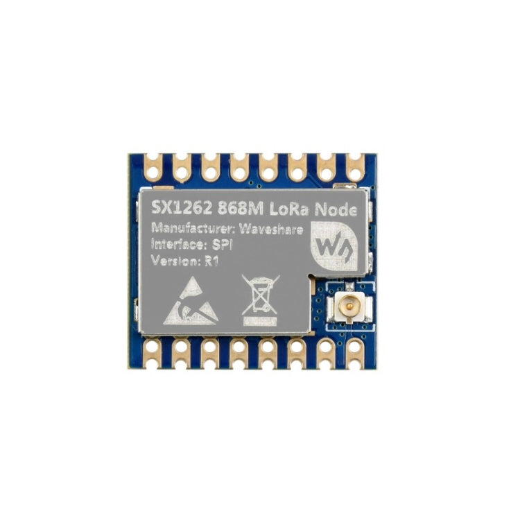 Modulo LoRa SX1262 anti-interferenza Waveshare Core1262-868M, banda EU868