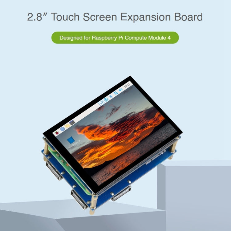 Display completamente laminato di espansione touch screen da 2,8 pollici Waveshare per Raspberry Pi CM4