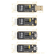 Waveshare Mini USB to UART High Speed ​​Transmission Module Connectors, Mini USB