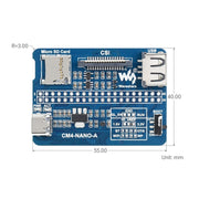 Waveshare Nano A Base Board for Raspberry Pi CM4, Nano Base Board A