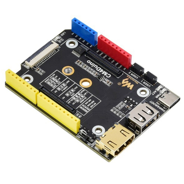 Waveshare Arduino compatible base board for Raspberry Pi CM4, Arduino Compatible Base Board