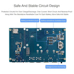 Waveshare PoE UPS Base Board for Raspberry Pi CM4, Gigabit Ethernet, Dual HDMI, Quad USB 2.0, PoE UPS Base Board