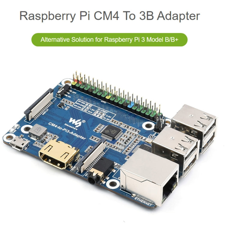 Adattatore Raspberry Pi CM4 a 3B per Raspberry Pi 3 modello B/B+, Pi CM4 To 3B