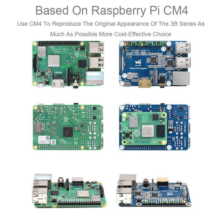 Adattatore Raspberry Pi CM4 a 3B per Raspberry Pi 3 modello B/B+, Pi CM4 To 3B