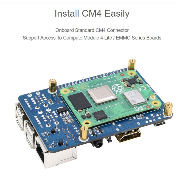 Raspberry Pi CM4 to 3B Adapter for Raspberry Pi 3 Model B/B+, Pi CM4 To 3B