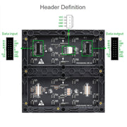 Waveshare RGB LED matrix panel, 3mm pitch, 64 x 64 pixels, adjustable brightness, 22100