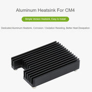 WAVESHARE Aluminum Heatsink for Raspberry Pi CM4 with Antenna Notch