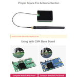 WAVESHARE Aluminum Heatsink for Raspberry Pi CM4 with Antenna Notch