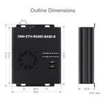 Waveshare Dual ETH Mini Computer for Raspberry Pi CM4, Gigabit Ethernet, 4-Channel Isolated RS485