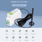 Demodulatore cellulare 4G RS485 LTE Cat4 guida DIN