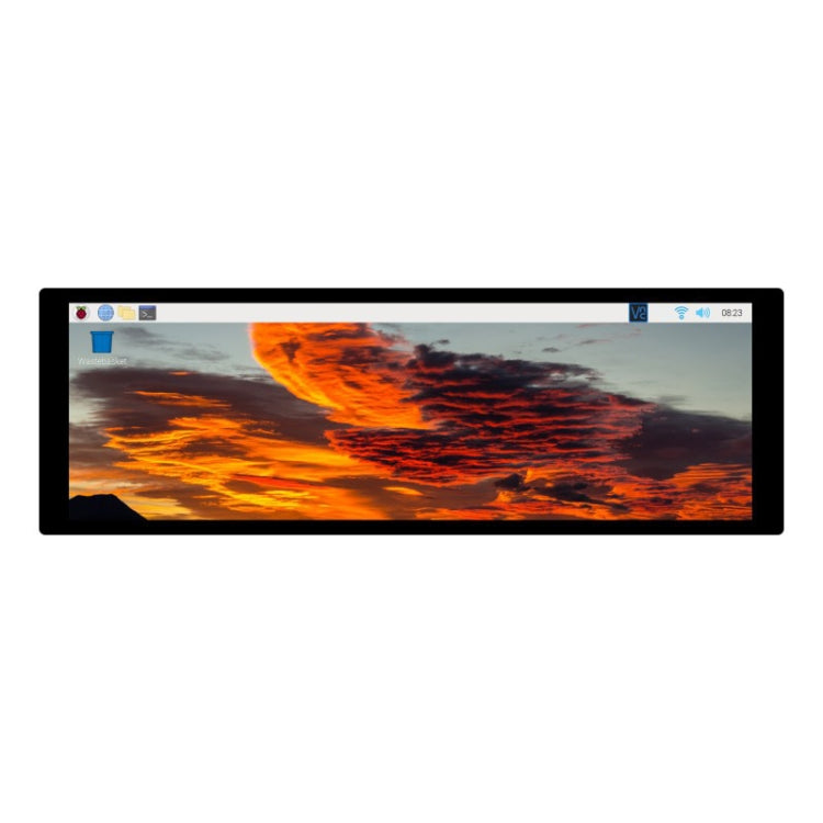 Display touch capacitivo 7,9" IPS per Raspberry Pi