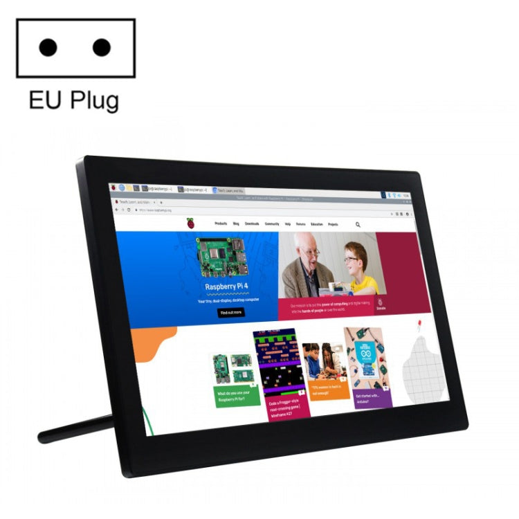 Mini-computer Waveshare 13,3" con Raspberry Pi 3A+ e touch screen