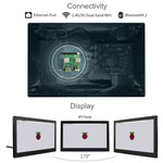 Mini-computer Waveshare 13,3" con Raspberry Pi 3A+ e touch screen