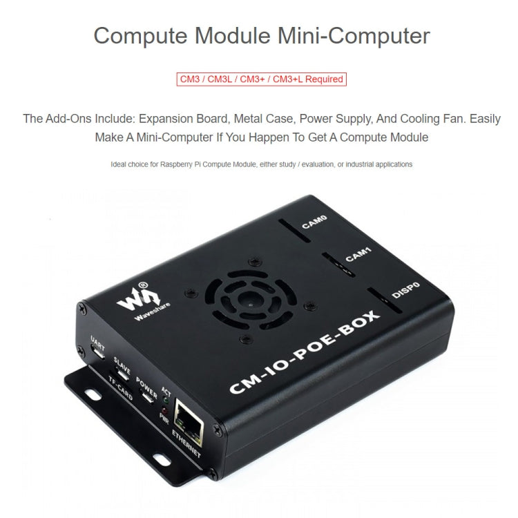 Minicomputer Waveshare per Raspberry Pi CM