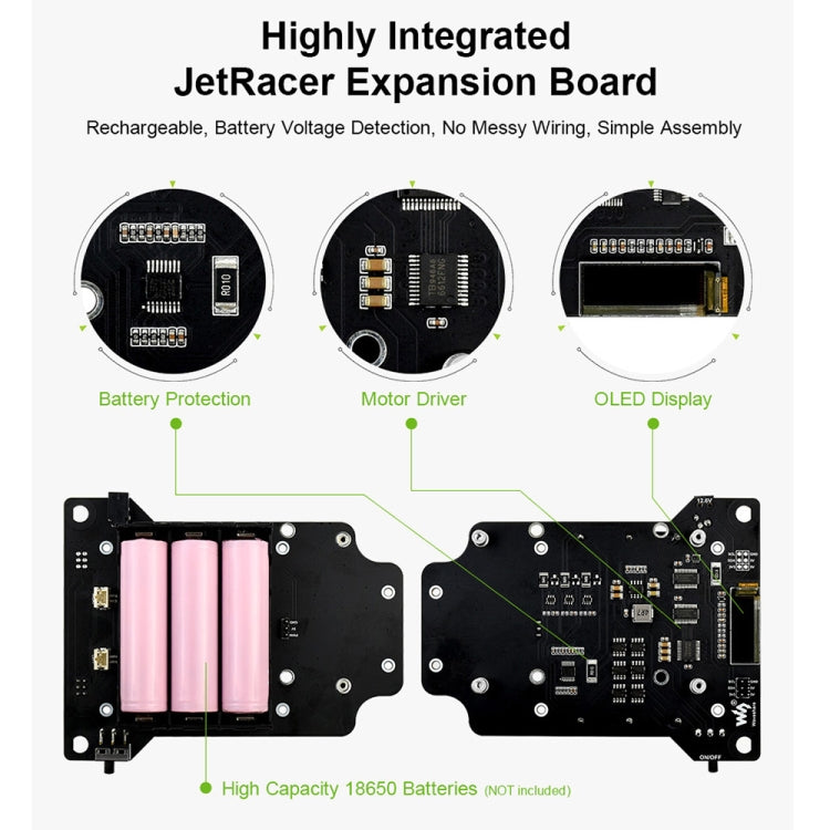 Waveshare JetRacer AI Kit, AI racing robot powered by Jetson Nano, JetRacer AI Kit