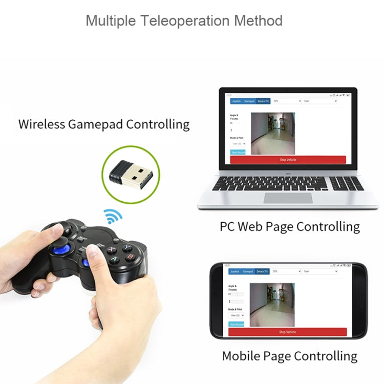 Kit AI Waveshare JetRacer da 2 GB, robot da corsa AI alimentato da Jetson Nano da 2 GB, presa UE, JetRacer 2GB AI Kit