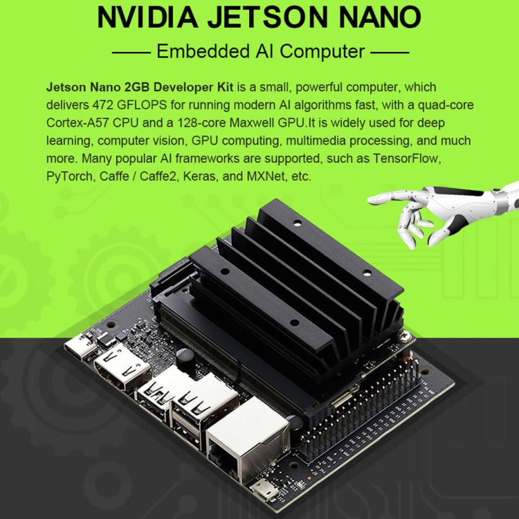 Waveshare JetRacer 2GB AI Kit, AI Racing Robot Powered by Jetson Nano 2GB, EU Plug, JetRacer 2GB AI Kit