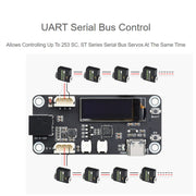 Waveshare ESP32 Servo Drive Expansion Board, Built-in WiFi and BT, 21593