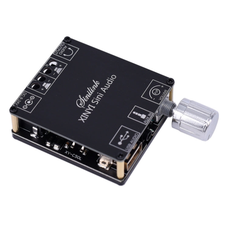 50W MP3 Stereo Audio Power Amplifier Board Bluetooth Amplifier Module With Shell