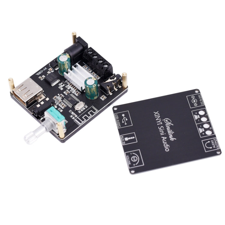 50W MP3 Stereo Audio Power Amplifier Board Bluetooth Amplifier Module With Shell