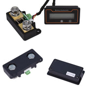 2m 200A 12V 48V Display digitale Voltmetro corrente continua Misuratore di carica della batteria al litio al piombo, 2m 200A