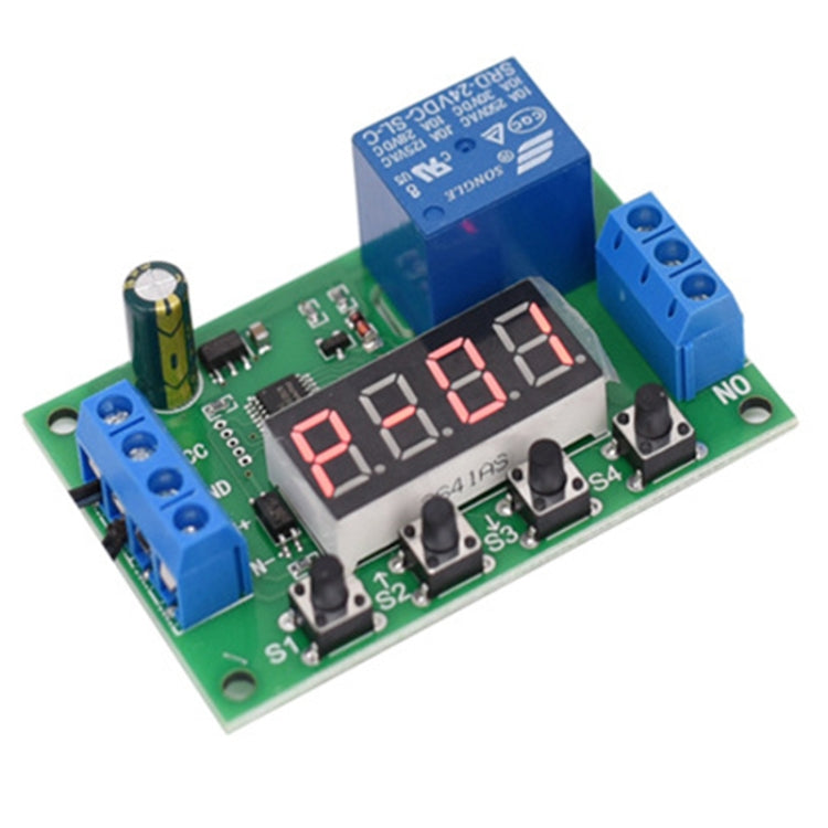 Modulo relè temporizzato 24V Trigger Scheda relè temporizzazione ciclo interruttore OFF / ON, 24V