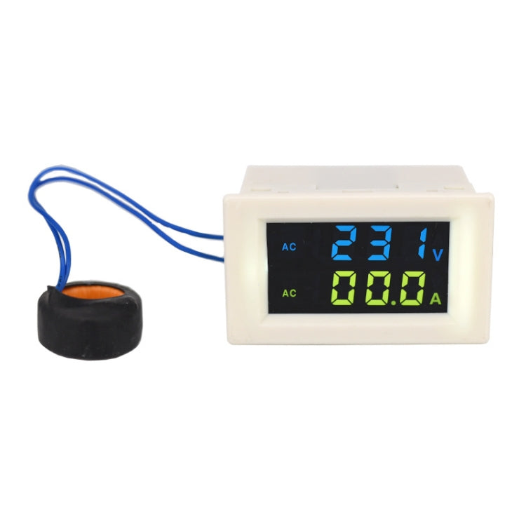 Voltmetro Amperometro Digitale AC 100A con Display LCD