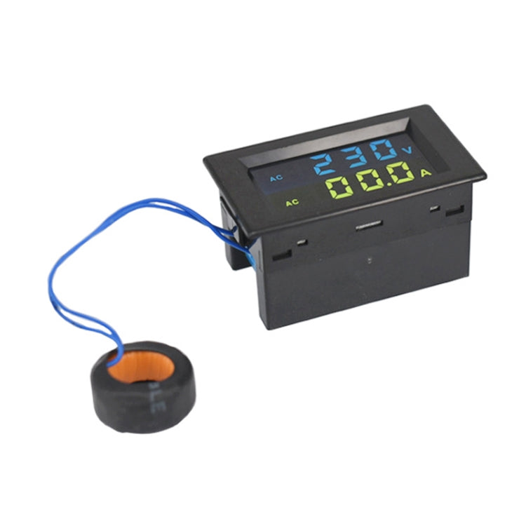 D85-2042A 110 V 220 V 380 V 100A Digitale AC Voltmetro Amperometro Corrente Amp Volt Meter Monitor da pannello LCD