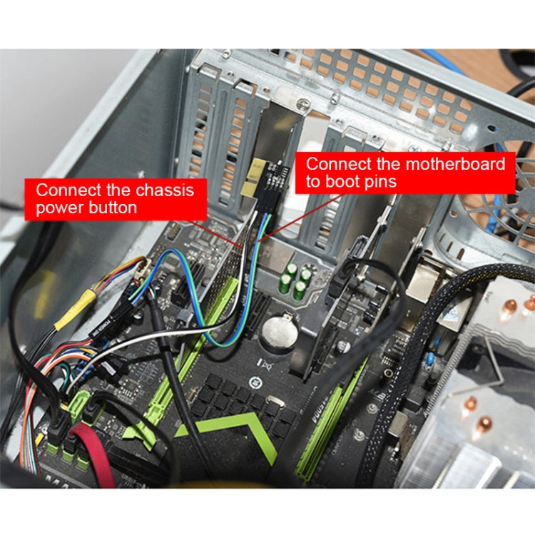 Modulo accensione automatica PC slot PCI-E 3-5V