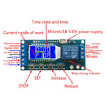 Temporizzatore digitale XY-LJ02 con display LCD 6-30V