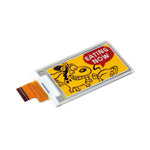 Waveshare 2.36 inch 296 x 168 Red Yellow Black White E-Paper (G) Raw Display Panel, 22752