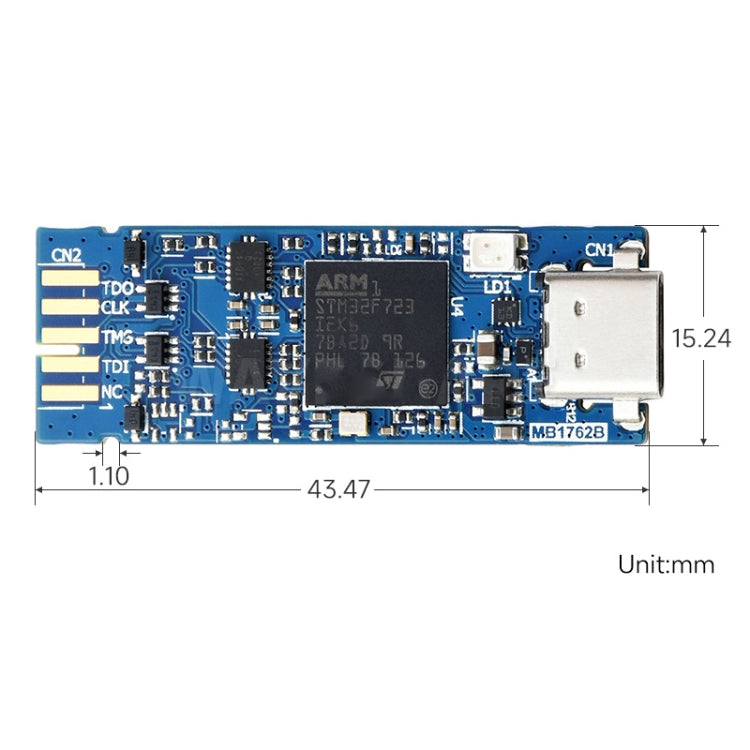 Scheda programmatrice e debugger in-circuit Waveshare STLINK-V3MINIE per STM32