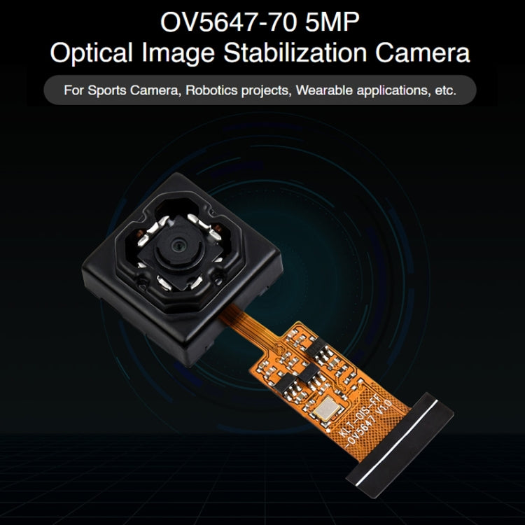 Waveshare 5MP OV5647 Optical Image Stabilization Camera Module for Raspberry Pi